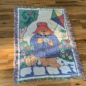 Paddington bear blanket